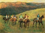 Racehorses in Landscape